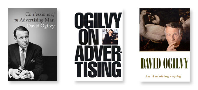 三本大衛奧格威最有名的著作書籍封面